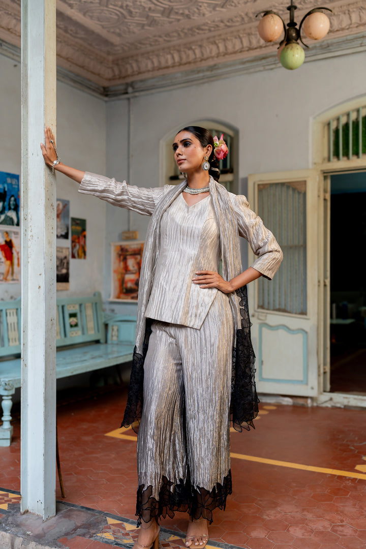 Devangi by Chambray & Co. with Qurbat by Chambray & Co at Kamakhyaa for sustainable fashion