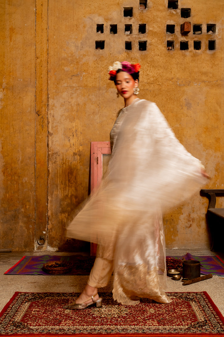 Charvi by Chambray & Co. with Qurbat by Chambray & Co at Kamakhyaa for sustainable fashion