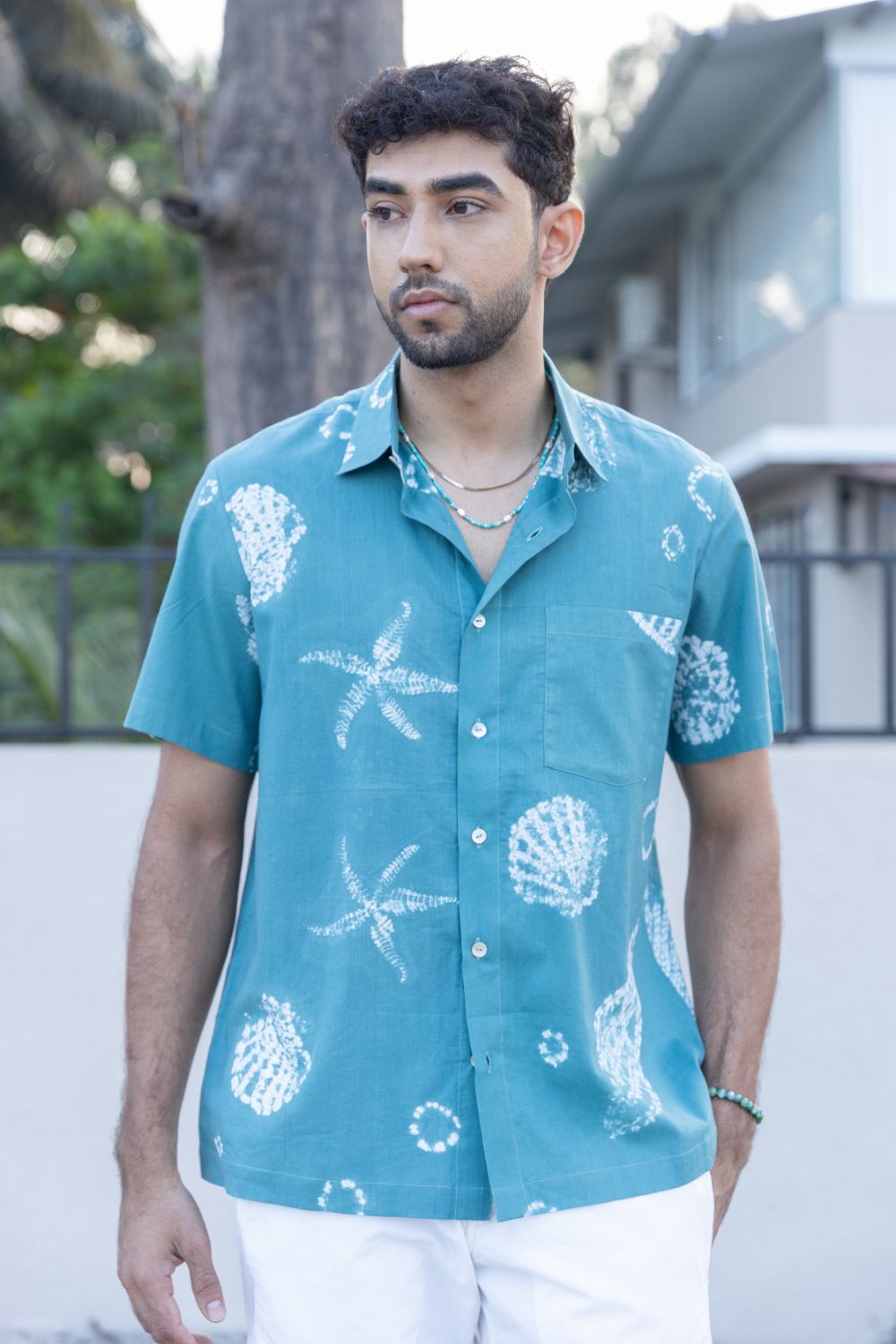 Hawaii Button-Down by anushé pirani with Menswear, T-Shirts & Shirts at Kamakhyaa for sustainable fashion