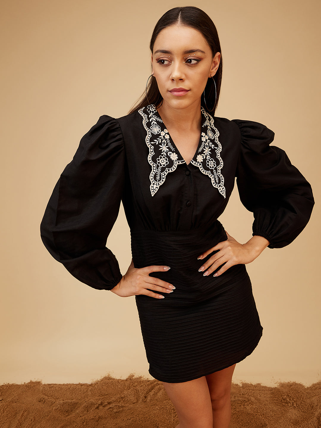 Little Black Dress by Bohobi with Large, Medium, Small, X-Large, X-Small at Kamakhyaa for sustainable fashion