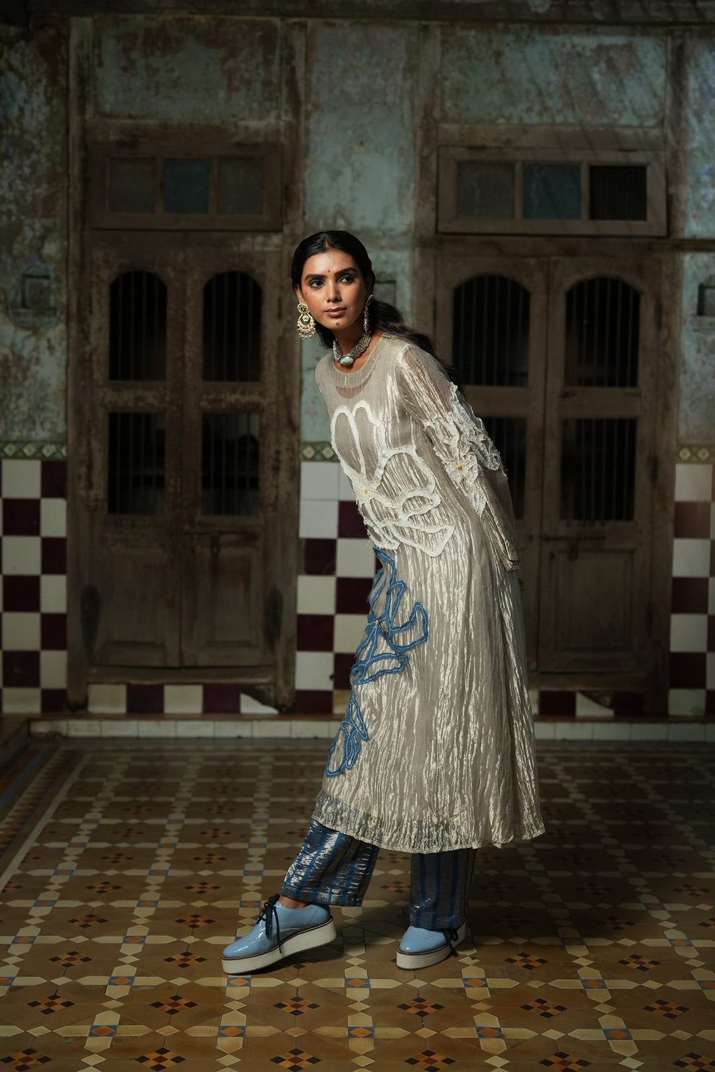 Chhavi by Chambray & Co. with Qurbat by Chambray & Co at Kamakhyaa for sustainable fashion