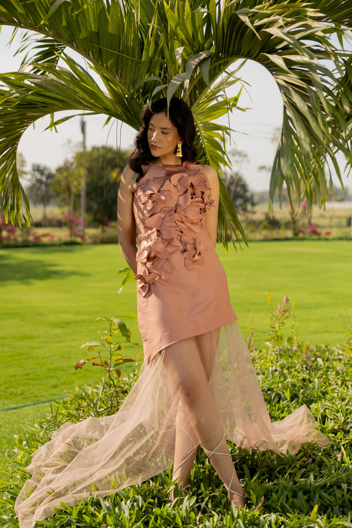 Vasili by Chambray & Co. with Artisanal Wear, Dresses, Eco Fashion, Handcrafted at Kamakhyaa for sustainable fashion