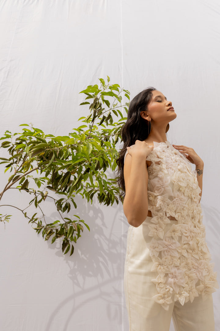 Jayce by Chambray & Co. with Artisanal Wear, Eco Fashion, Handcrafted at Kamakhyaa for sustainable fashion