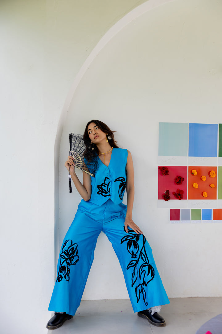 Kay by Chambray & Co. with Artisanal Wear, Eco Fashion, Handcrafted at Kamakhyaa for sustainable fashion