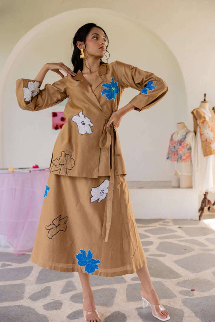 Delfa by Chambray & Co. with Artisanal Wear, Eco Fashion, Handcrafted at Kamakhyaa for sustainable fashion