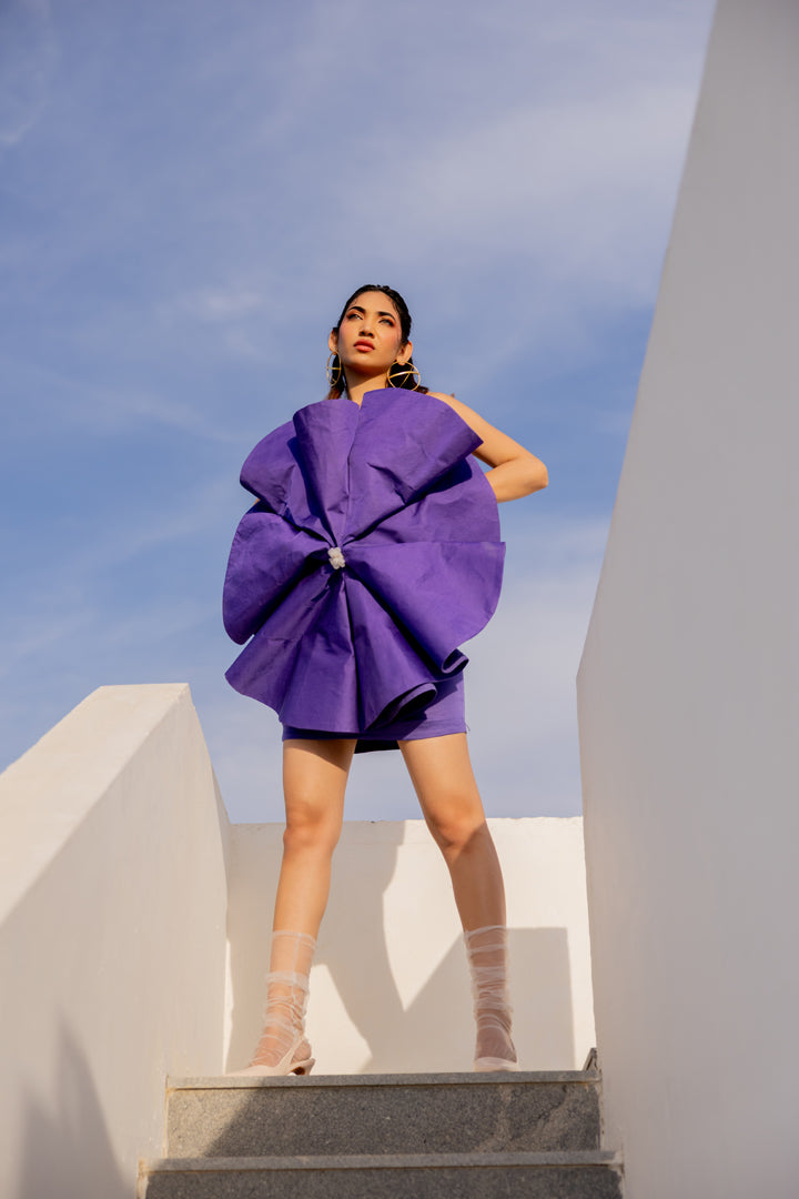 Zenia by Chambray & Co. with Artisanal Wear, Dresses, Eco Fashion, Handcrafted at Kamakhyaa for sustainable fashion