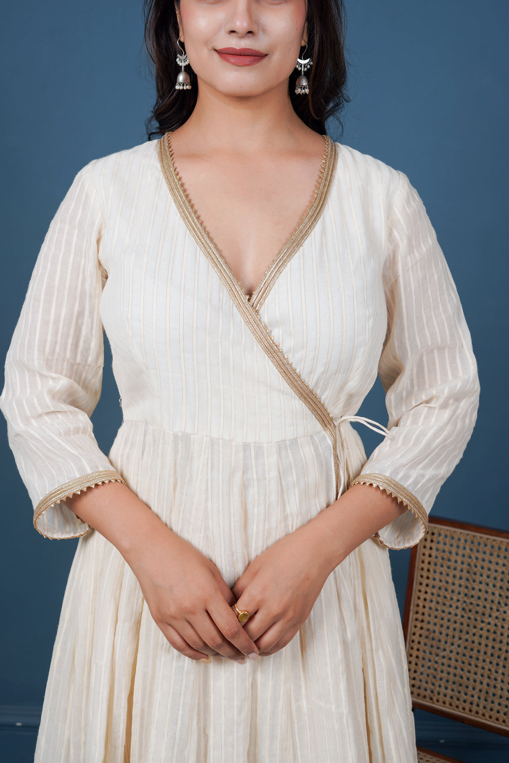 Svarn Angrakha set by Taro India with Imrie at Kamakhyaa for sustainable fashion