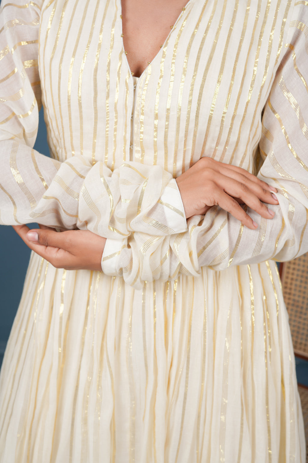 Tavi Anarkali Set by Taro India with Imrie at Kamakhyaa for sustainable fashion