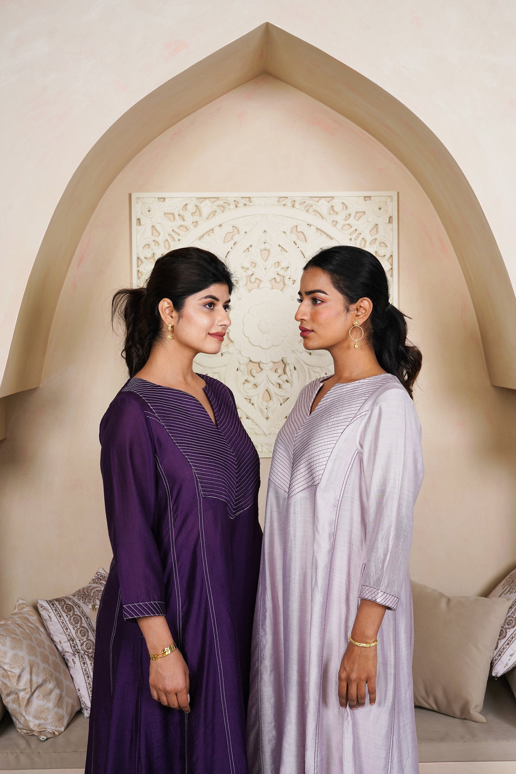 Russian Violet by Taro India with Imrie at Kamakhyaa for sustainable fashion