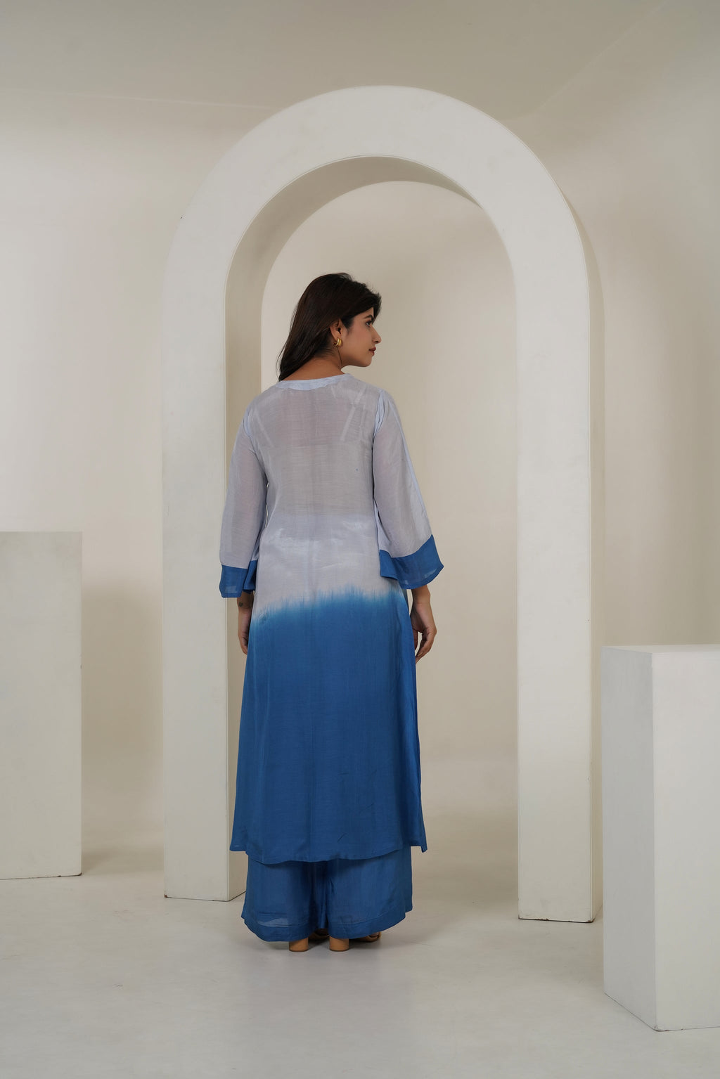 Sapphire Blue by Taro India with Imrie at Kamakhyaa for sustainable fashion