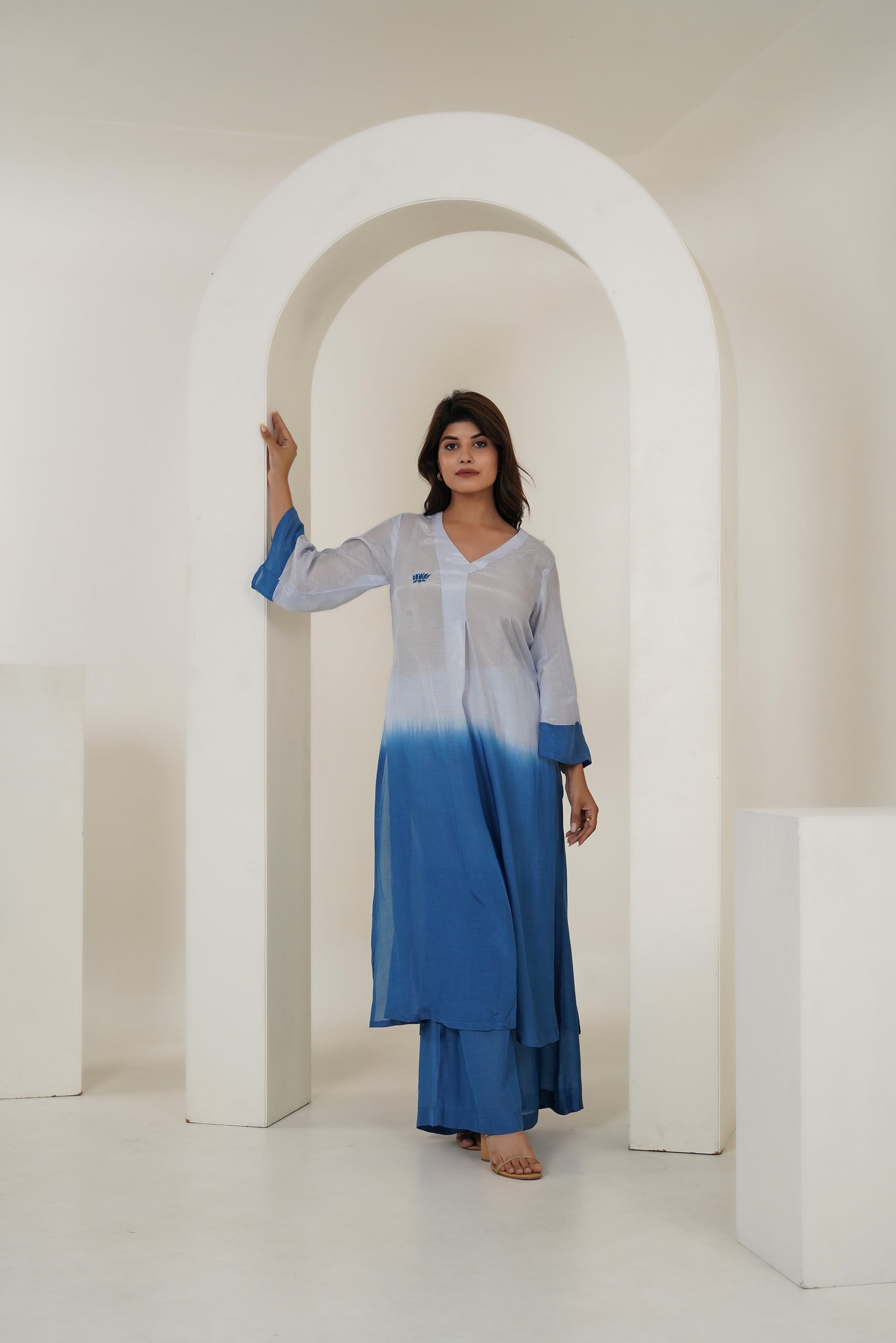 Sapphire Blue by Taro India with Imrie at Kamakhyaa for sustainable fashion