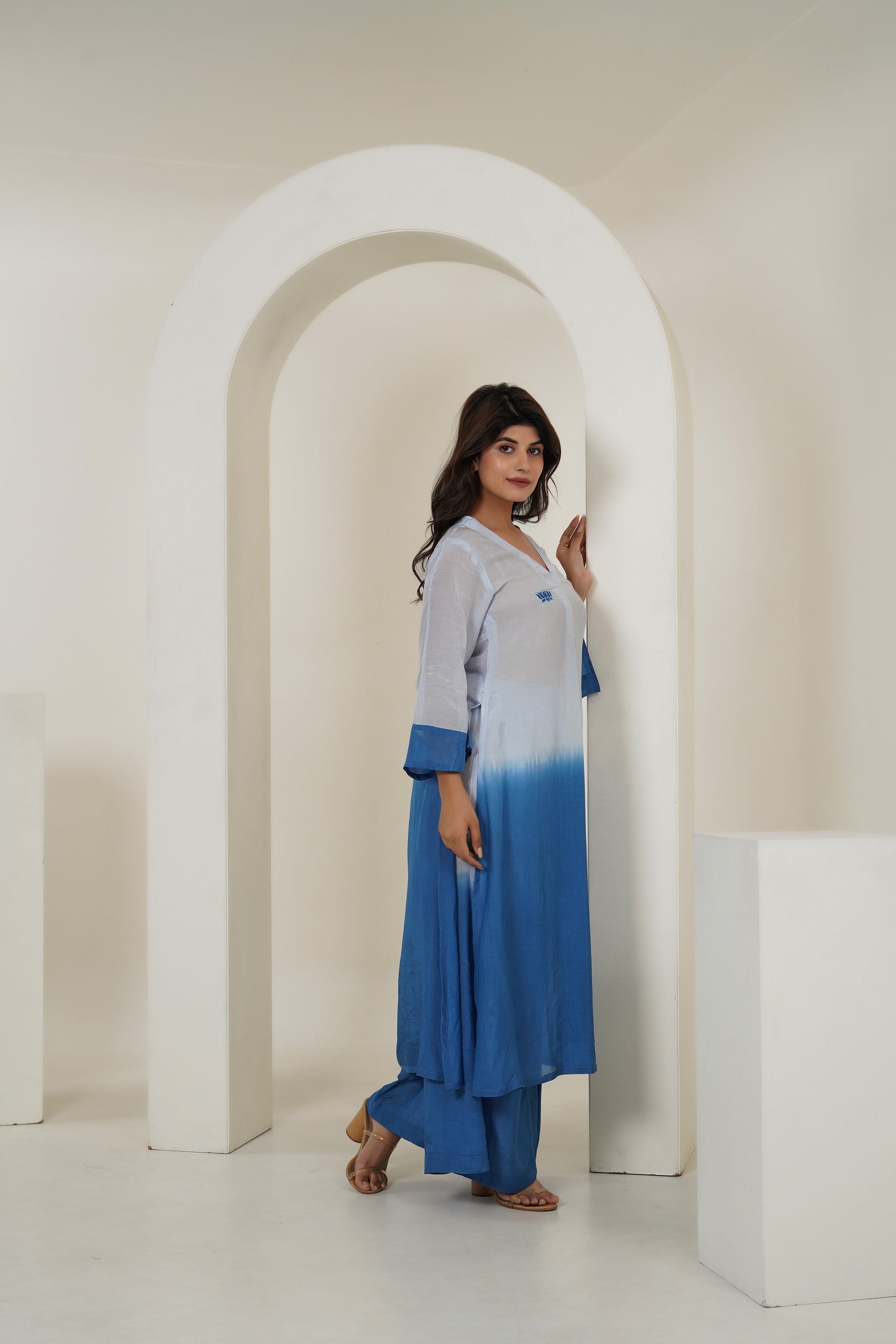 Sapphire Blue by Taro India with Imrie at Kamakhyaa for sustainable fashion