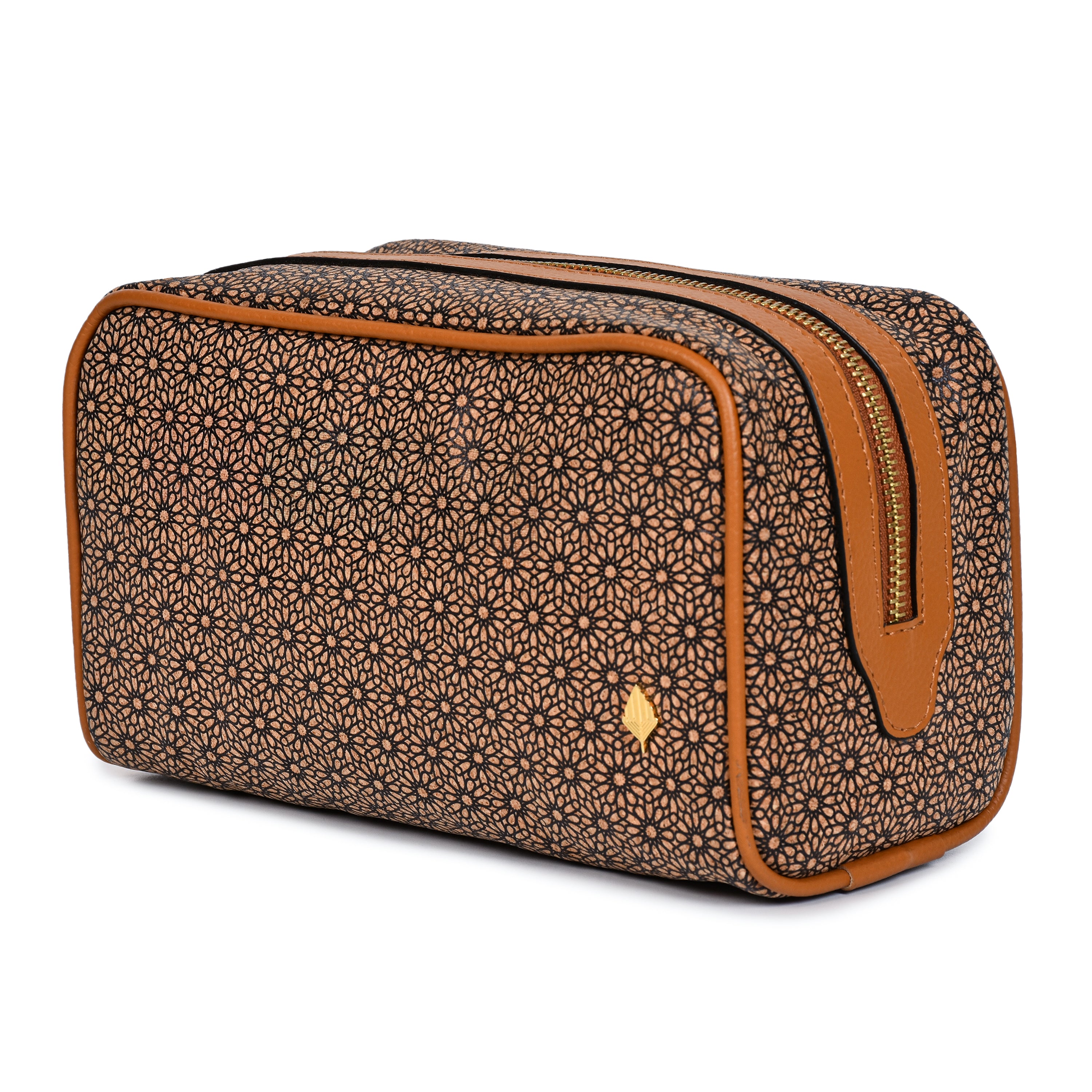 Travel Utility Kit - Tan by Green Hermitage with Accents & Accessories, Corporate Products & Travel Accessories by Green Hermitage at Kamakhyaa for sustainable fashion