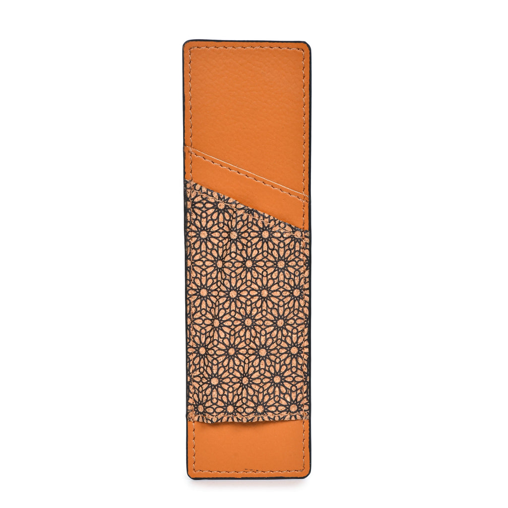 Handcrafted, Vegan Leather Pen Holder - Tan by Green Hermitage with Accents & Accessories, Corporate Products & Travel Accessories by Green Hermitage at Kamakhyaa for sustainable fashion