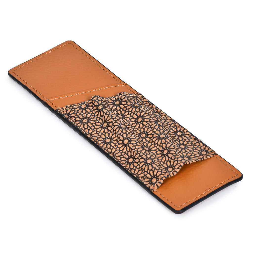 Handcrafted, Vegan Leather Pen Holder - Tan by Green Hermitage with Accents & Accessories, Corporate Products & Travel Accessories by Green Hermitage at Kamakhyaa for sustainable fashion