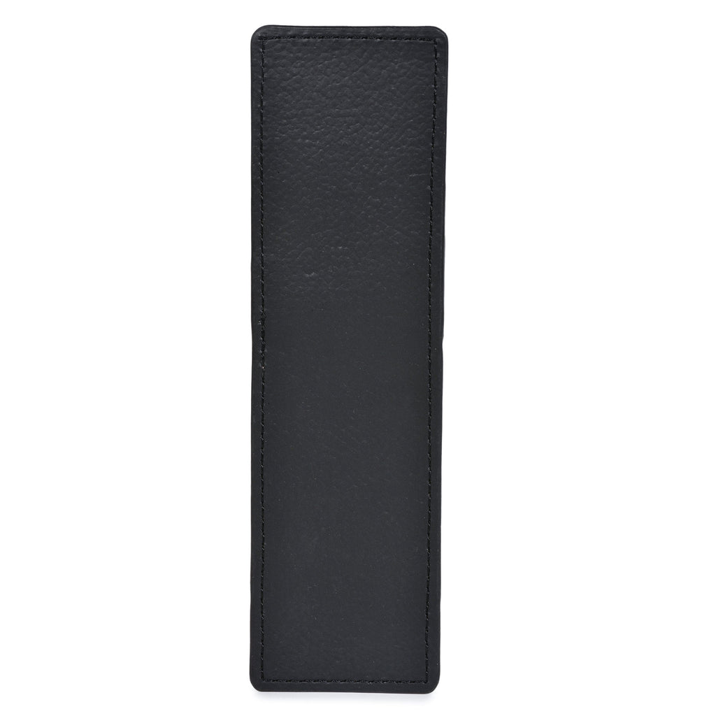 Handcrafted, Vegan Leather Pen Holder - Black by Green Hermitage with Accents & Accessories, Corporate Products & Travel Accessories by Green Hermitage at Kamakhyaa for sustainable fashion