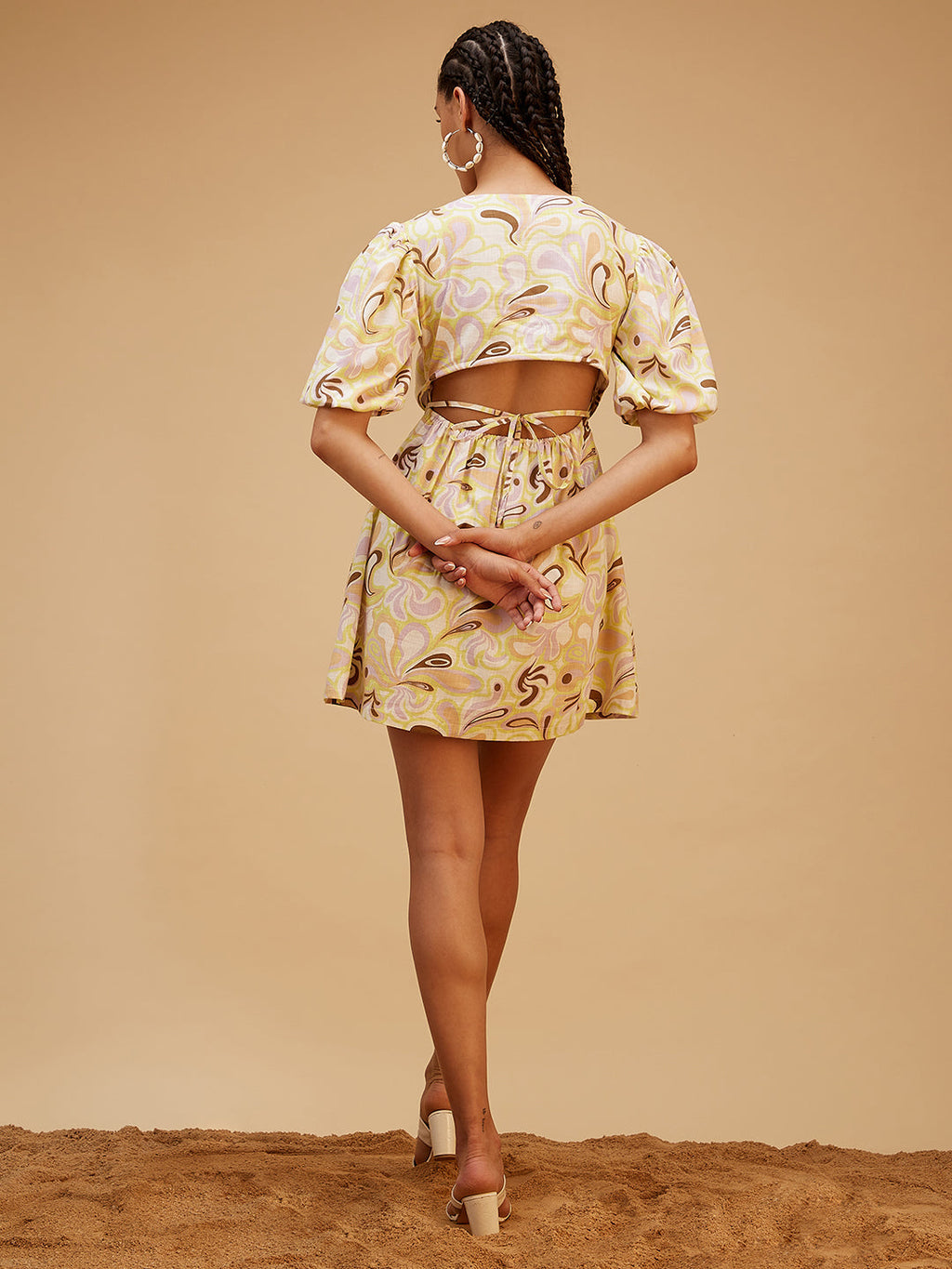 Love Beach and Back Dress by Bohobi with Large, Medium, Small, X-Large, X-Small at Kamakhyaa for sustainable fashion