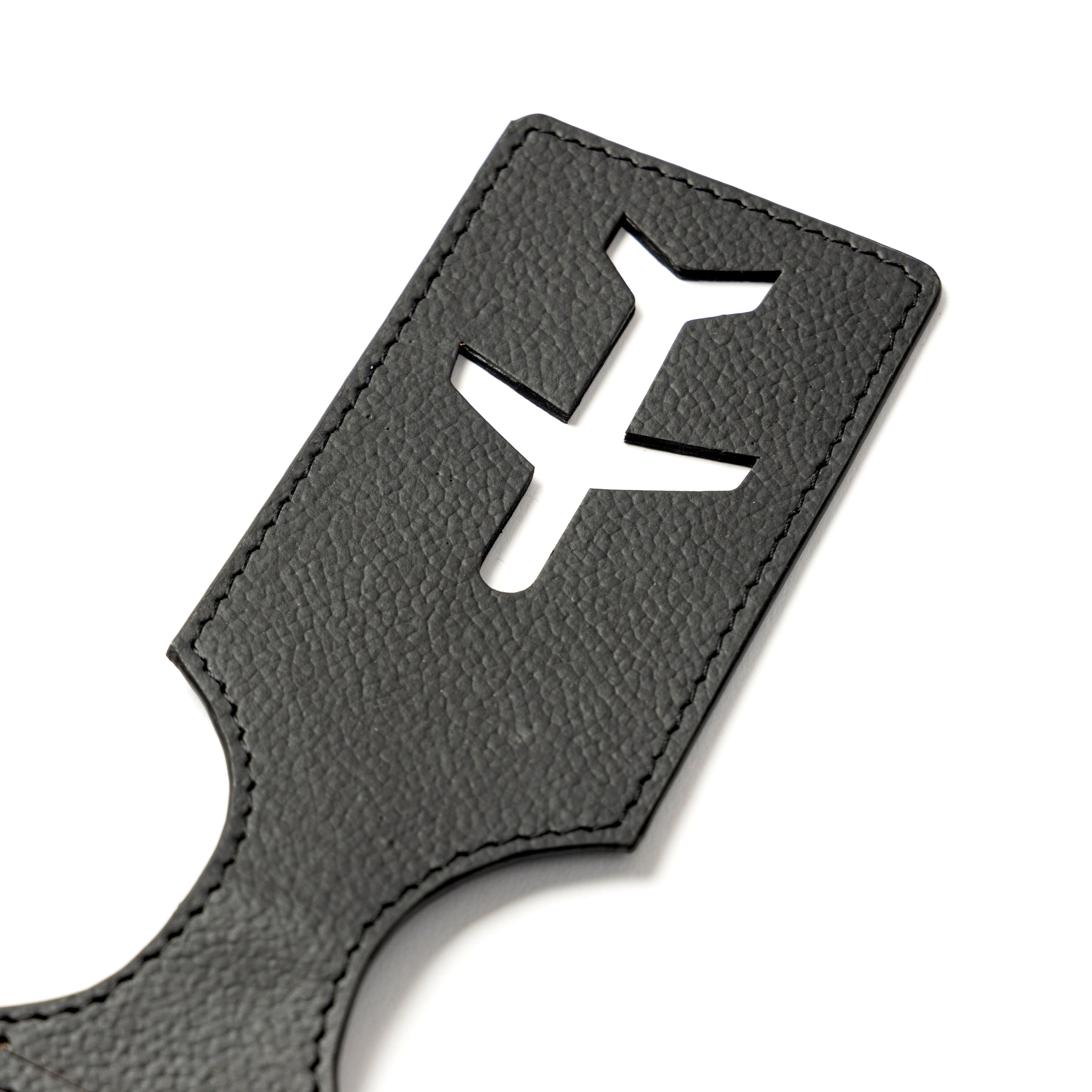 Airplane Vegan Leather Travel Tag - Kohl by Green Hermitage with Accents & Accessories, Corporate Products & Travel Accessories by Green Hermitage at Kamakhyaa for sustainable fashion