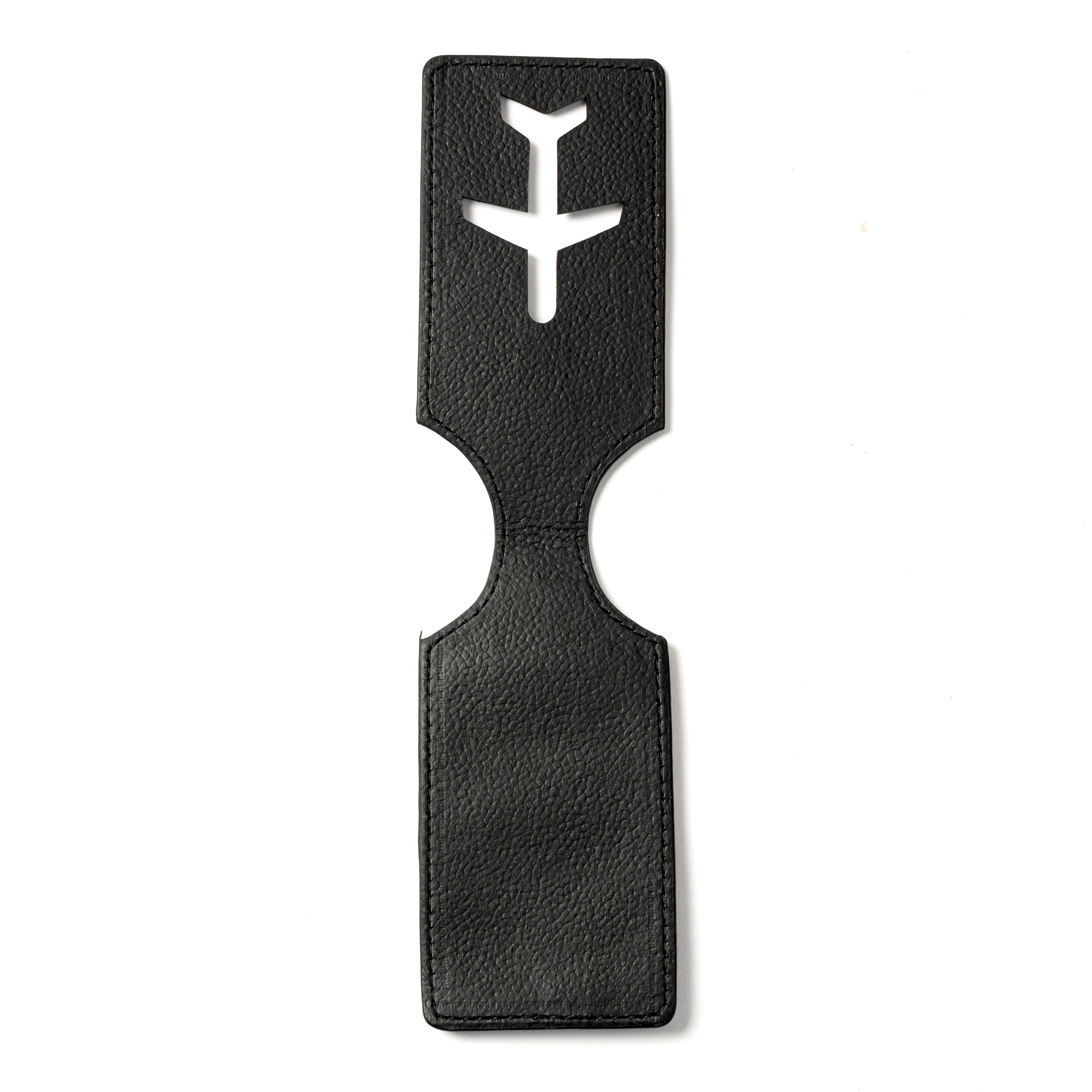 Airplane Vegan Leather Travel Tag - Kohl by Green Hermitage with Accents & Accessories, Corporate Products & Travel Accessories by Green Hermitage at Kamakhyaa for sustainable fashion