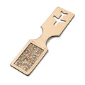 Airplane Vegan Leather Travel Tag - Almond by Green Hermitage with Accents & Accessories, Corporate Products & Travel Accessories by Green Hermitage, sale at Kamakhyaa for sustainable fashion