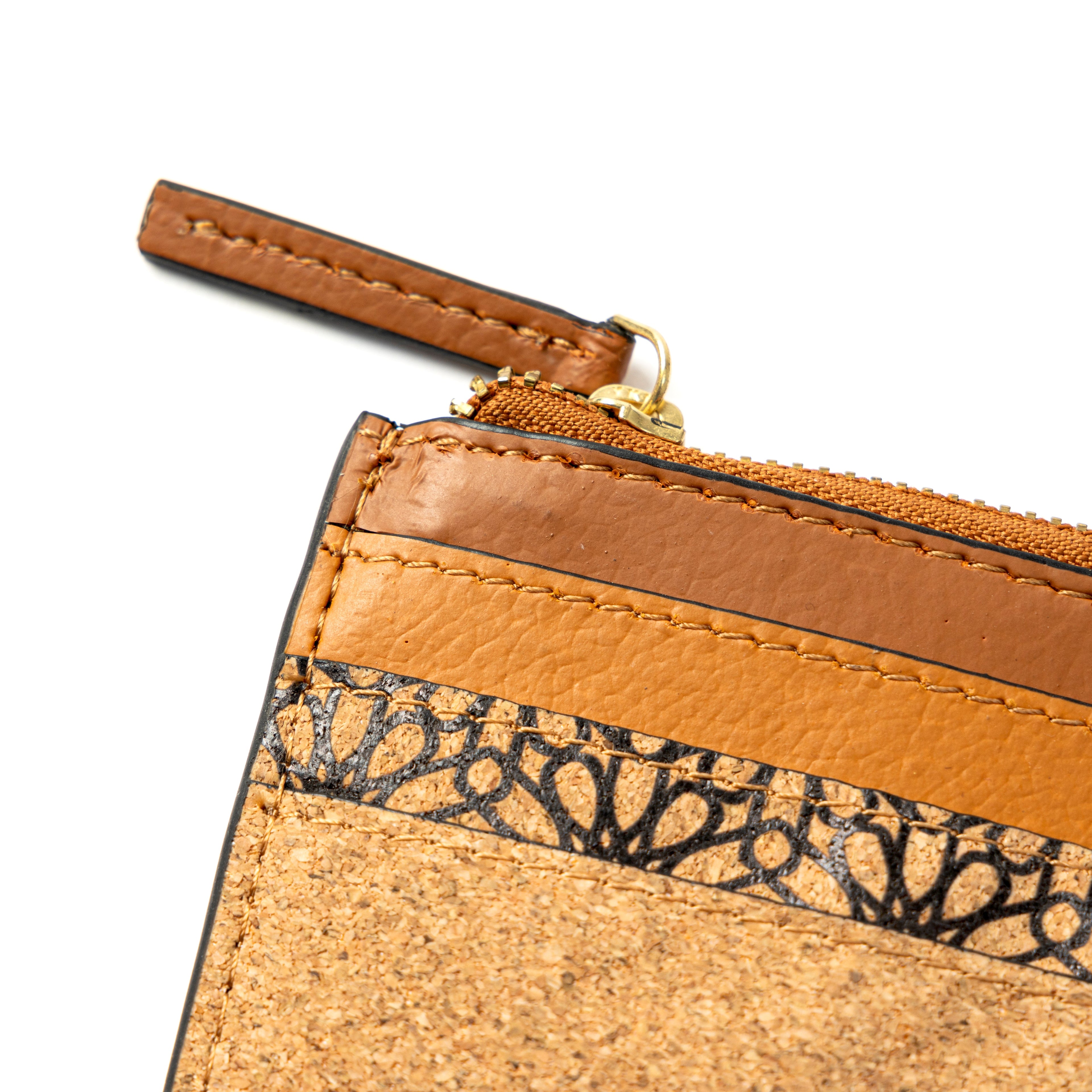 Iris Vegan Leather Cardholder - Tawny Brown, Tan Matt by Green Hermitage with Accents & Accessories, Corporate Products & Travel Accessories by Green Hermitage at Kamakhyaa for sustainable fashion