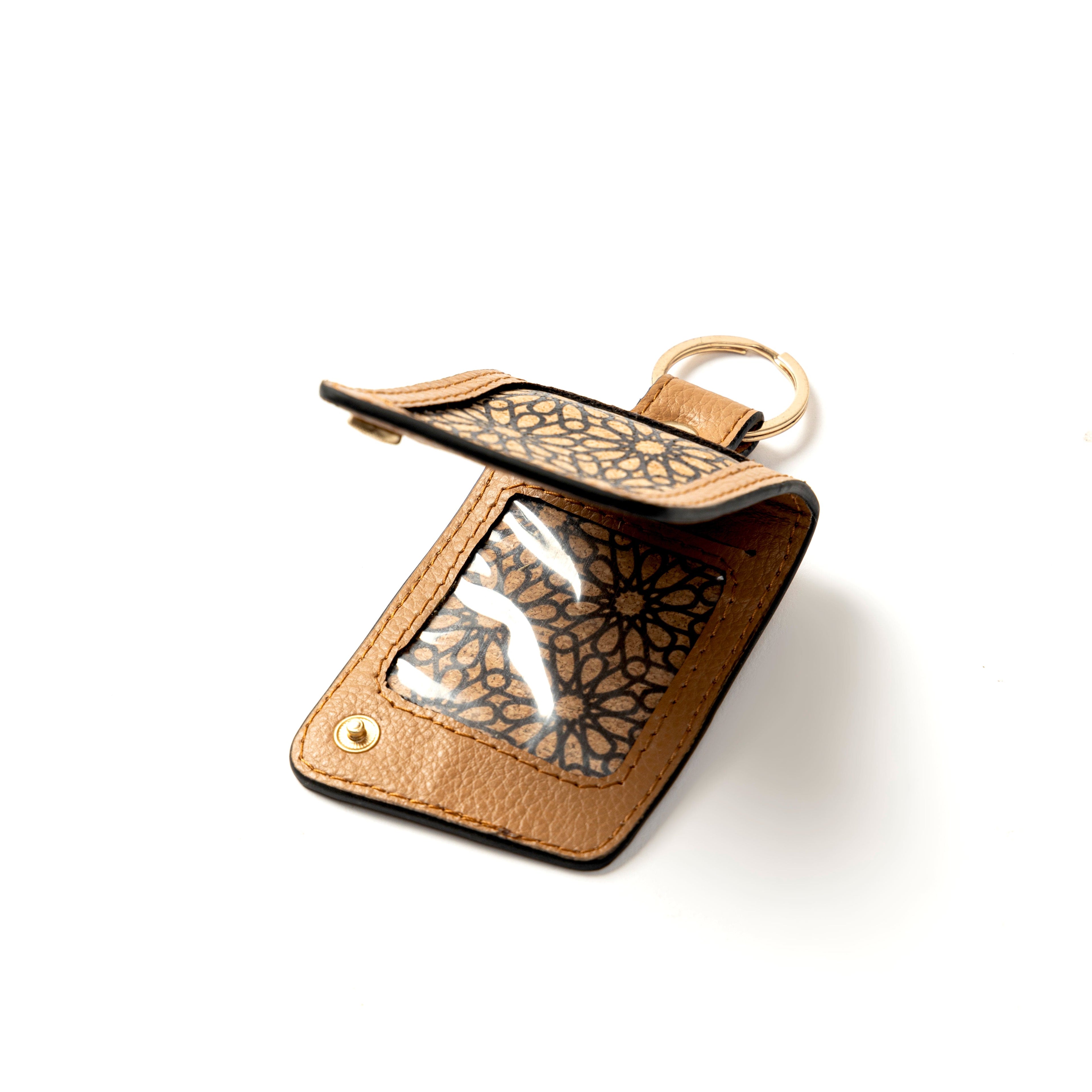 Handcrafted Vegan Leather Key Chain - Caramel by Green Hermitage with Accents & Accessories, Corporate Products & Travel Accessories by Green Hermitage at Kamakhyaa for sustainable fashion