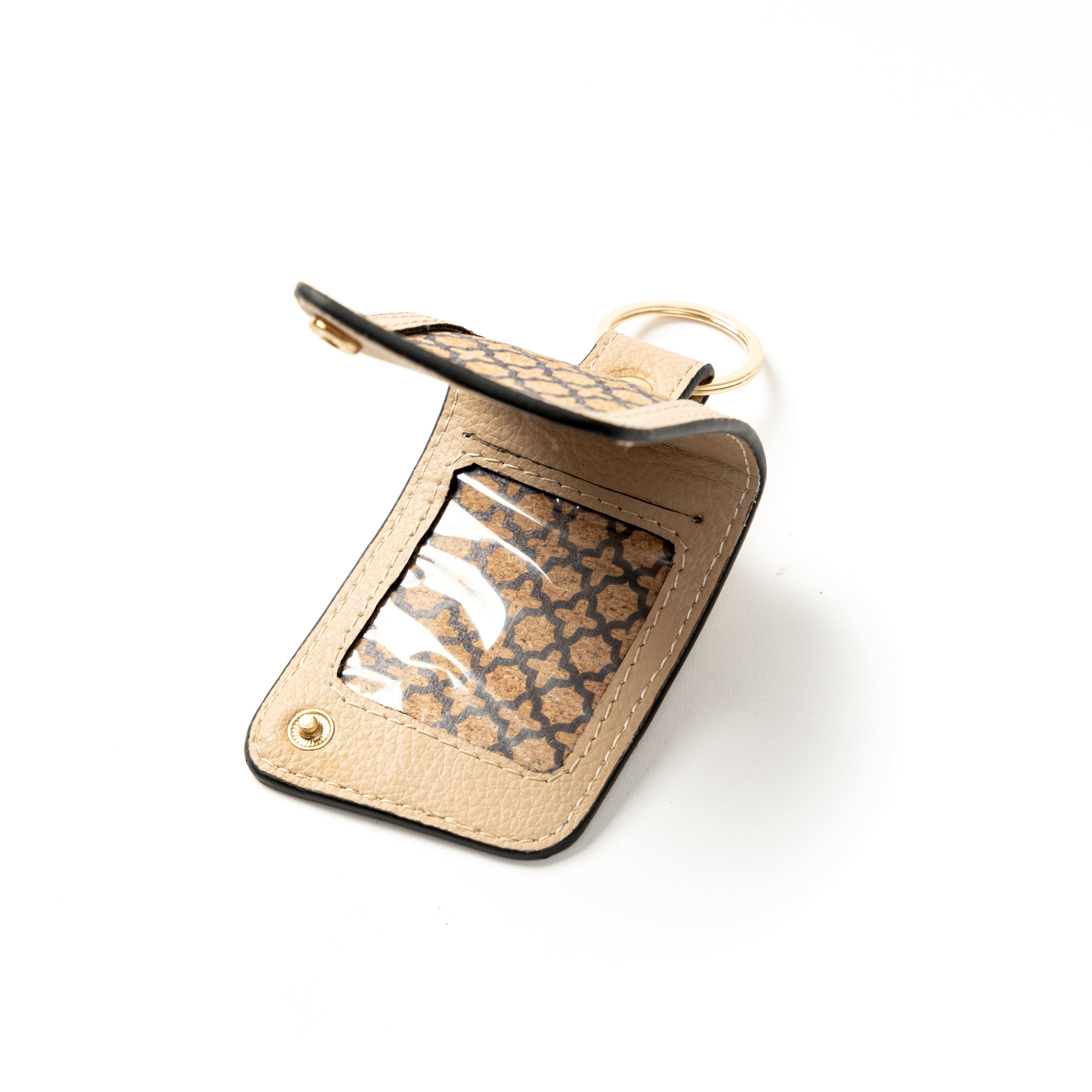 Handcrafted Vegan Leather Key Chain - Almond by Green Hermitage with Accents & Accessories, Corporate Products & Travel Accessories by Green Hermitage, sale at Kamakhyaa for sustainable fashion