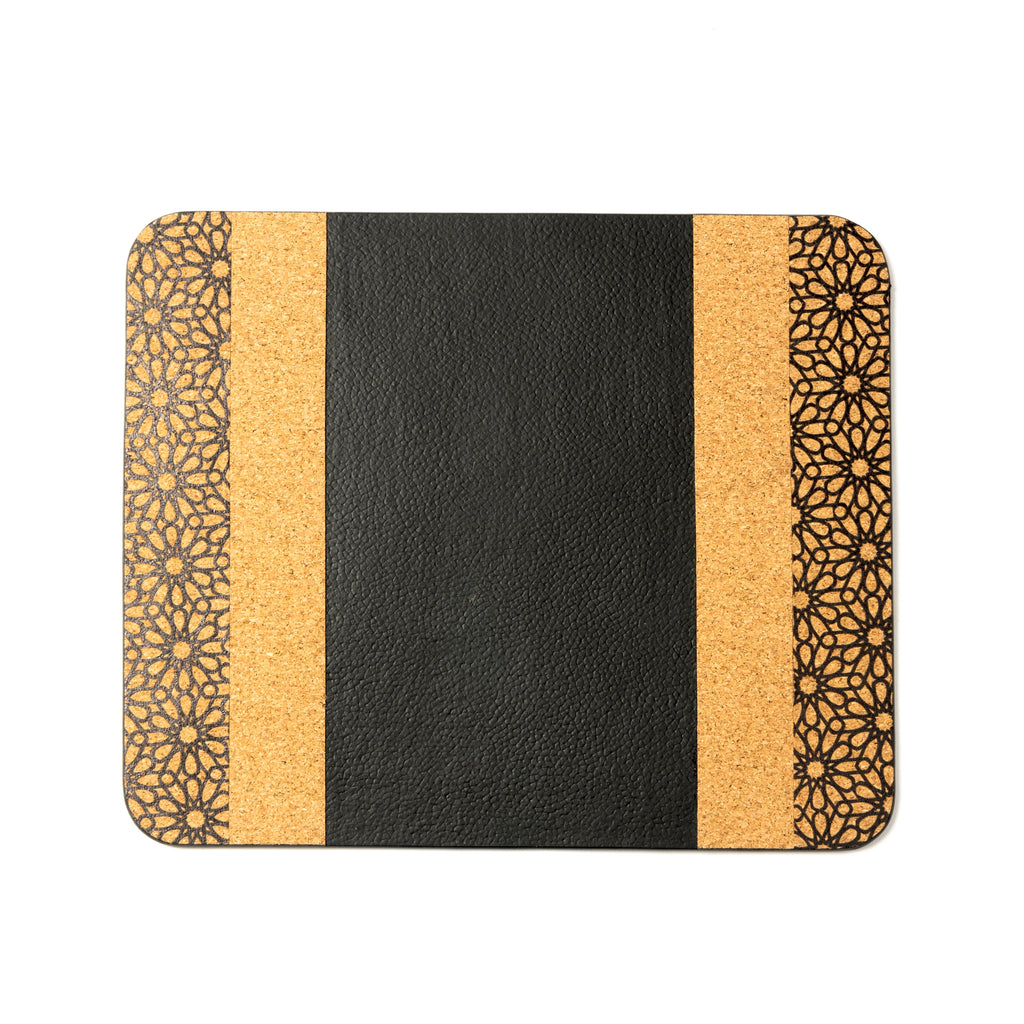 Versatile Mouse Pad - Black by Green Hermitage with Accents & Accessories, Corporate Products & Travel Accessories by Green Hermitage, sale at Kamakhyaa for sustainable fashion