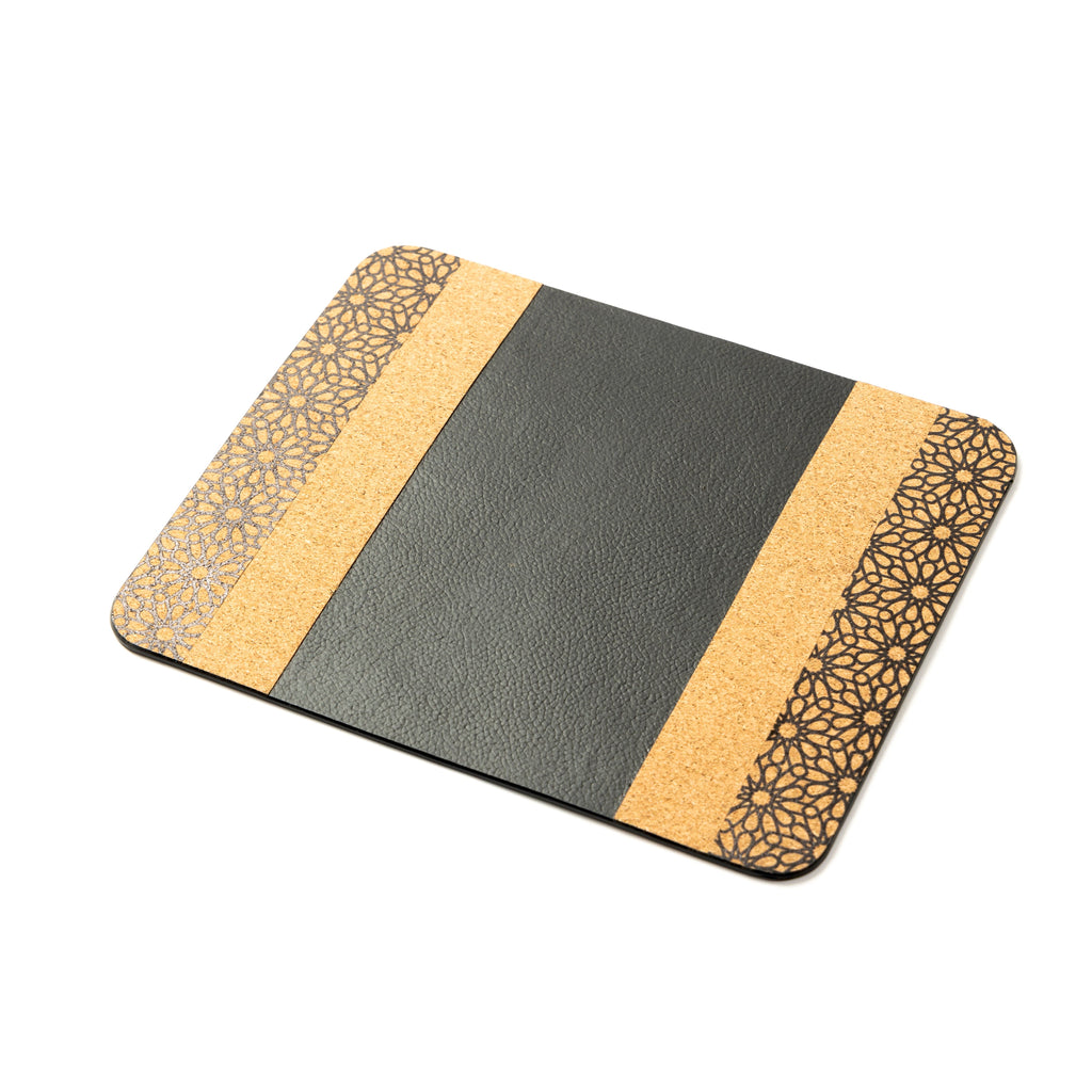 Versatile Mouse Pad - Black by Green Hermitage with Accents & Accessories, Corporate Products & Travel Accessories by Green Hermitage, sale at Kamakhyaa for sustainable fashion