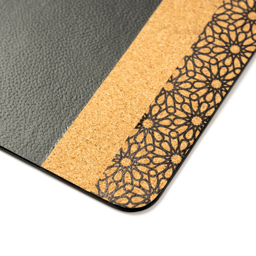 Versatile Mouse Pad - Black by Green Hermitage with Accents & Accessories, Corporate Products & Travel Accessories by Green Hermitage, sale at Kamakhyaa for sustainable fashion