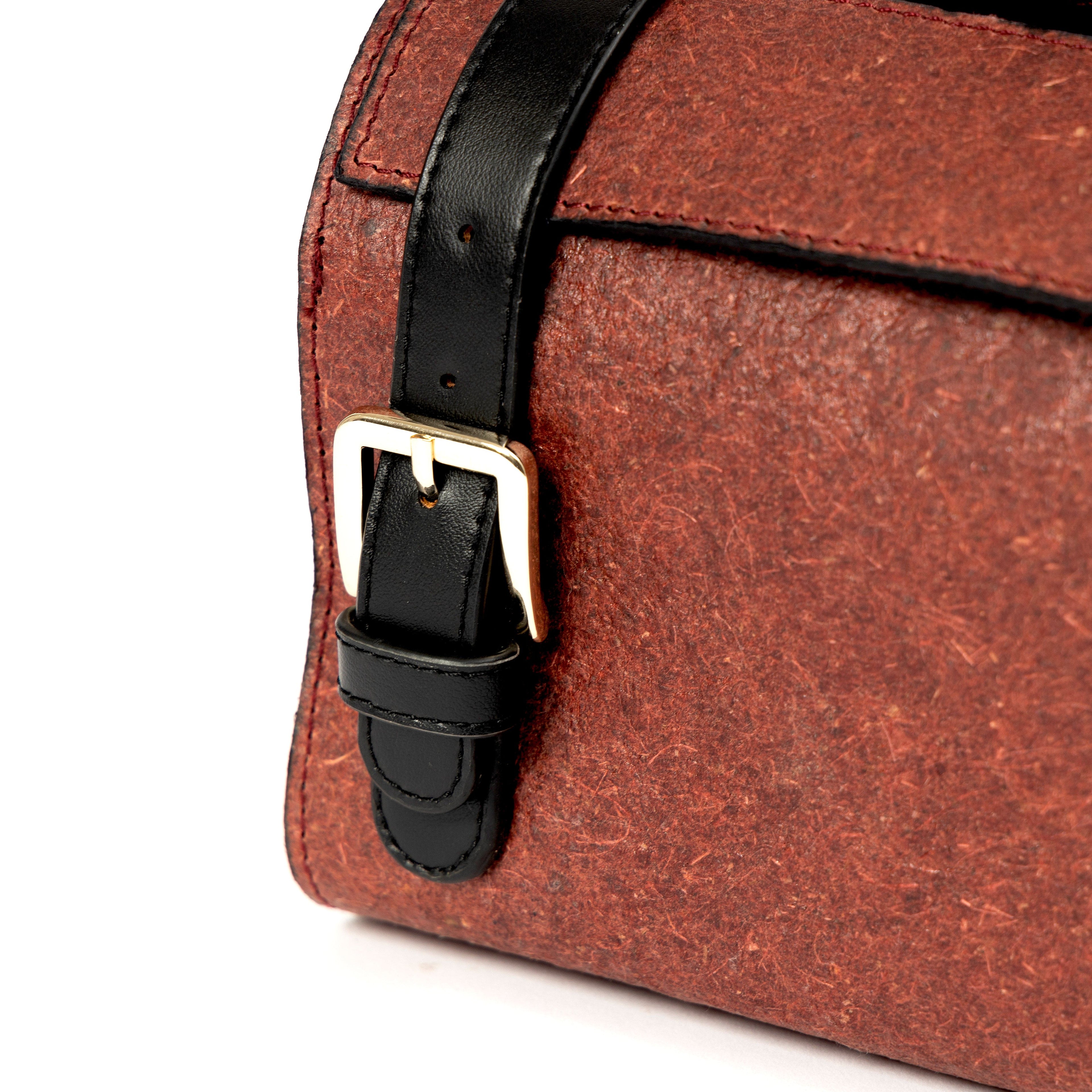 Travel Utility Kit - Madder Red & Black by Green Hermitage with Accents & Accessories, Corporate Products & Travel Accessories by Green Hermitage at Kamakhyaa for sustainable fashion