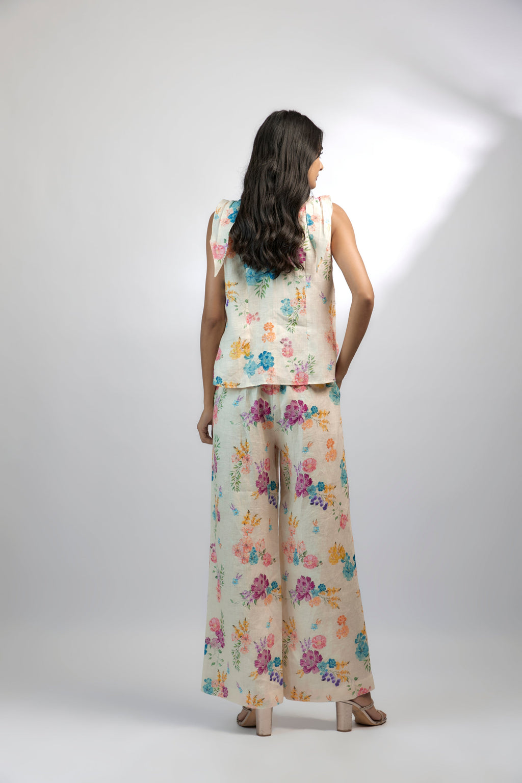 100% Hemp Petal Pop Hemp Coord Set by Ewoke with 100% Hemp, Hemp, hemp coords, Nostalgia's Thread by Ewoke, summer coords, sustainable fashion at Kamakhyaa for sustainable fashion