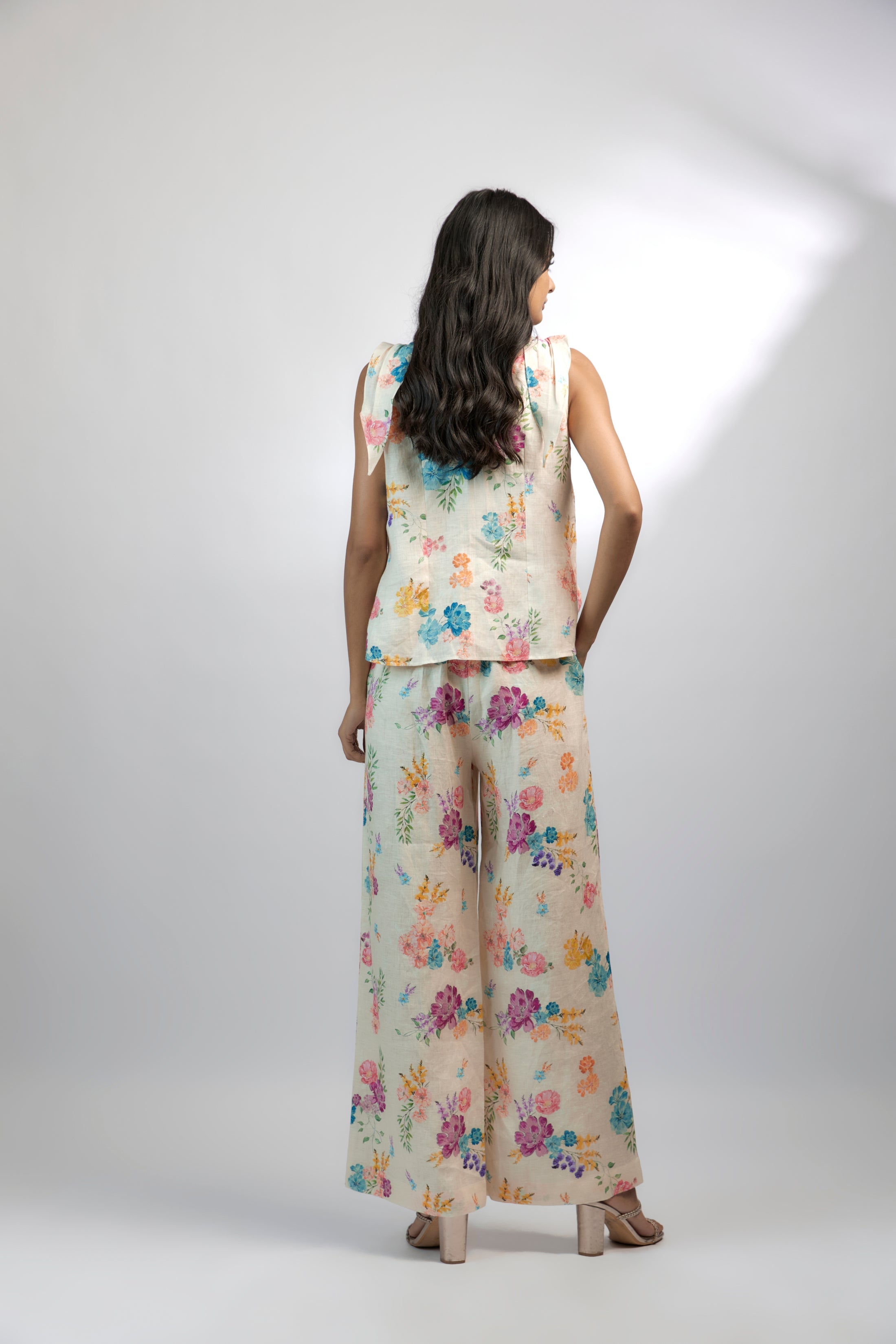 100% Hemp Petal Pop Hemp Coord Set by Ewoke with 100% Hemp, Hemp, hemp coords, Nostalgia's Thread by Ewoke, summer coords, sustainable fashion at Kamakhyaa for sustainable fashion