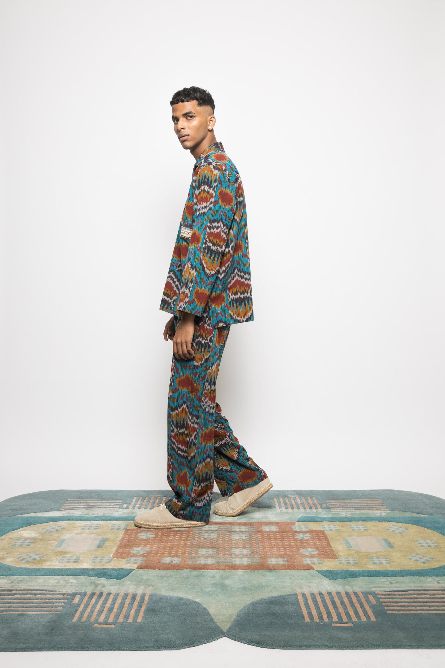 Easy Breezy Kaftan by Anushé Pirani with Fresh Ink by Anushe Pirani at Kamakhyaa for sustainable fashion