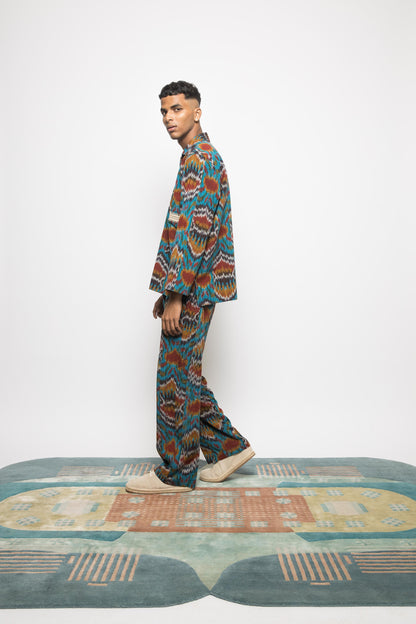 Easy Breezy Kaftan by Anushé Pirani with Fresh Ink by Anushe Pirani at Kamakhyaa for sustainable fashion