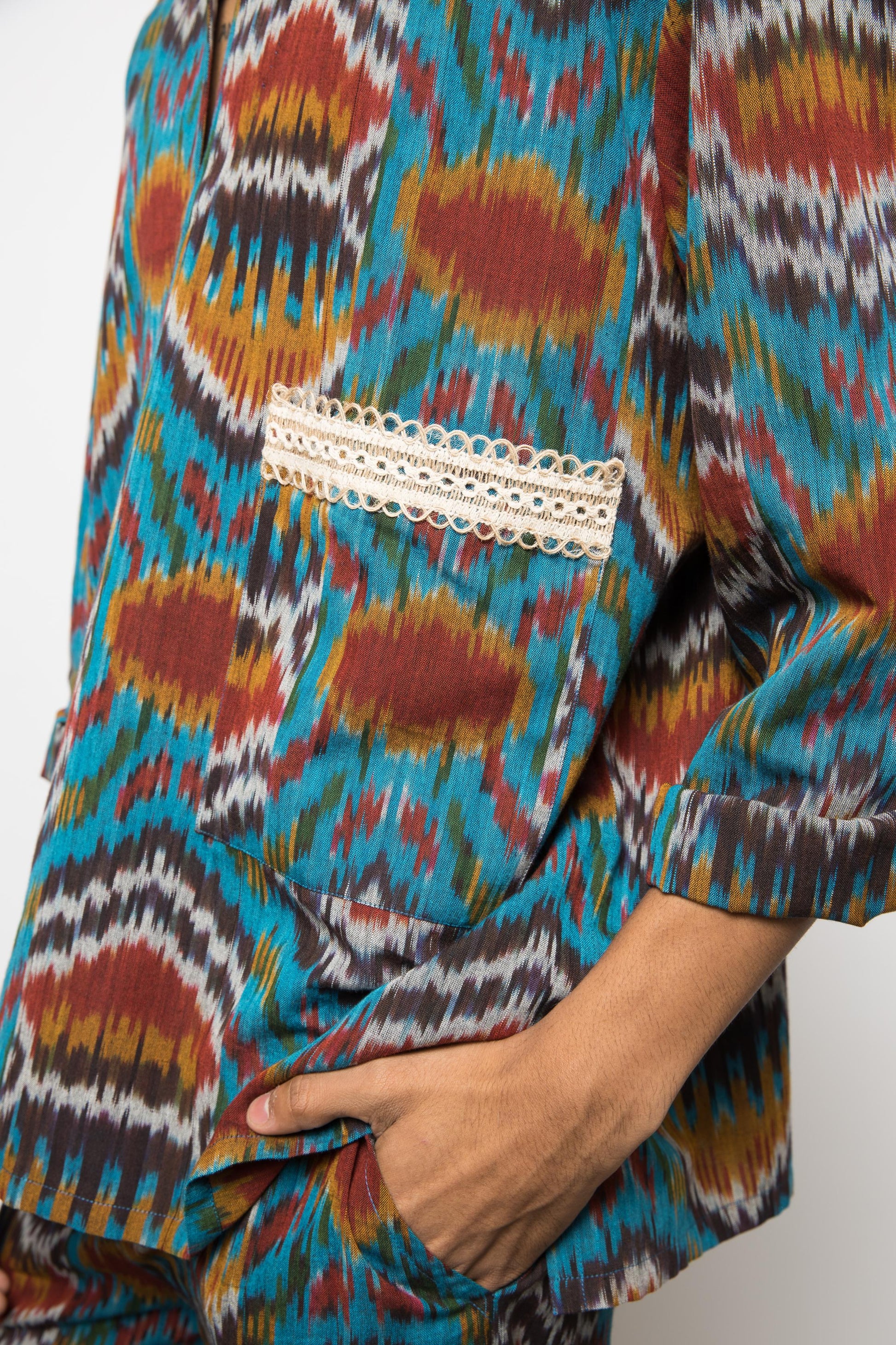 Easy Breezy Kaftan by Anushé Pirani with Fresh Ink by Anushe Pirani at Kamakhyaa for sustainable fashion