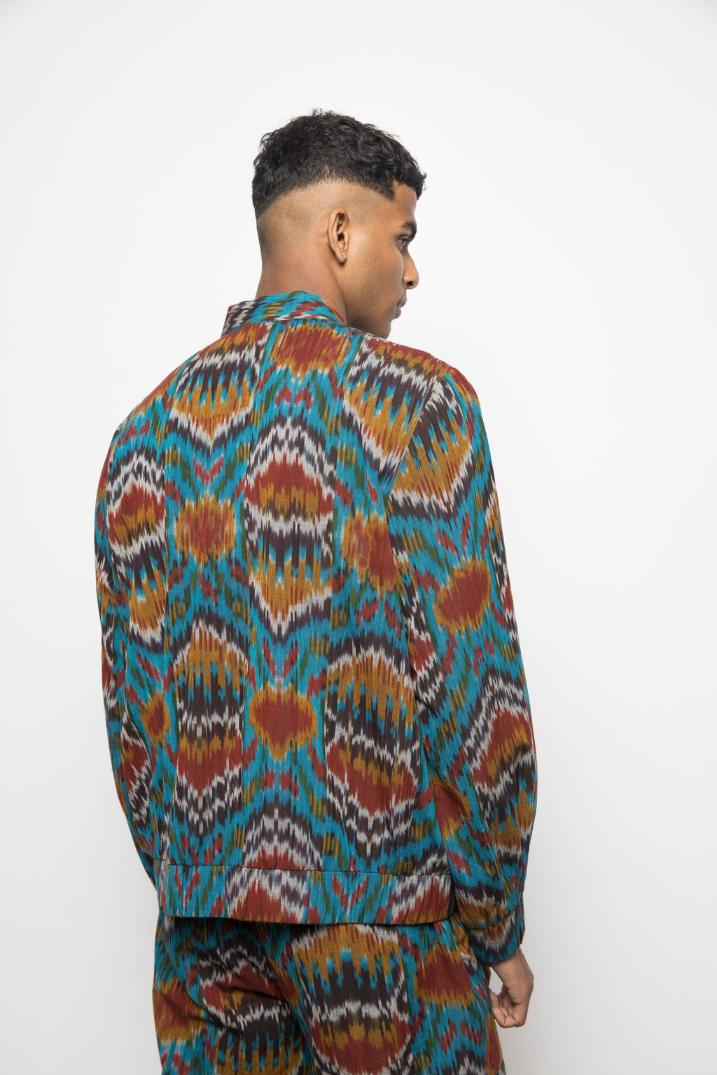 Breathe Easy Bomber by anushé pirani with Jackets, Menswear at Kamakhyaa India for sustainable fashion