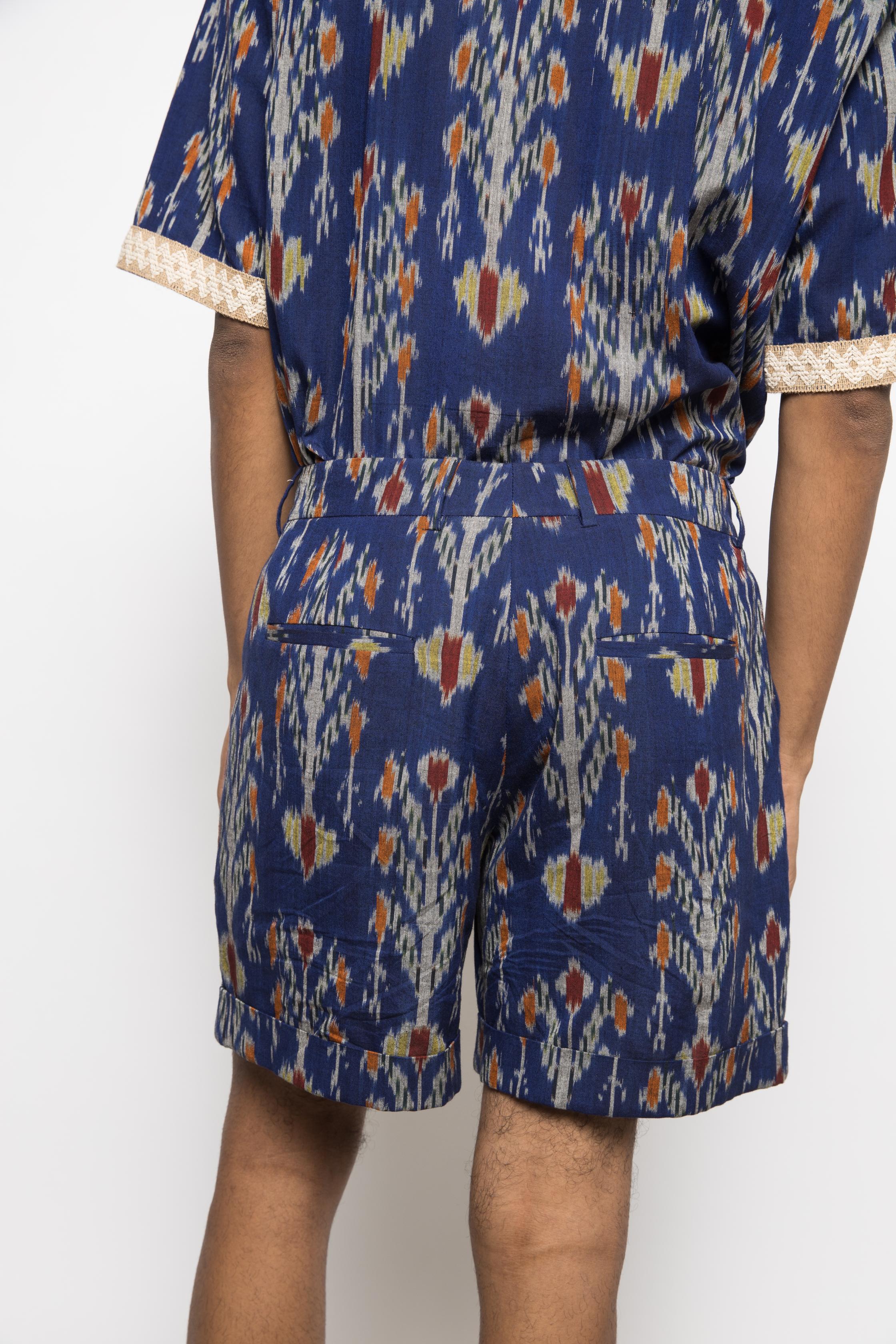 The Weekend Shorts by Anushé Pirani with Fresh Ink by Anushe Pirani at Kamakhyaa for sustainable fashion