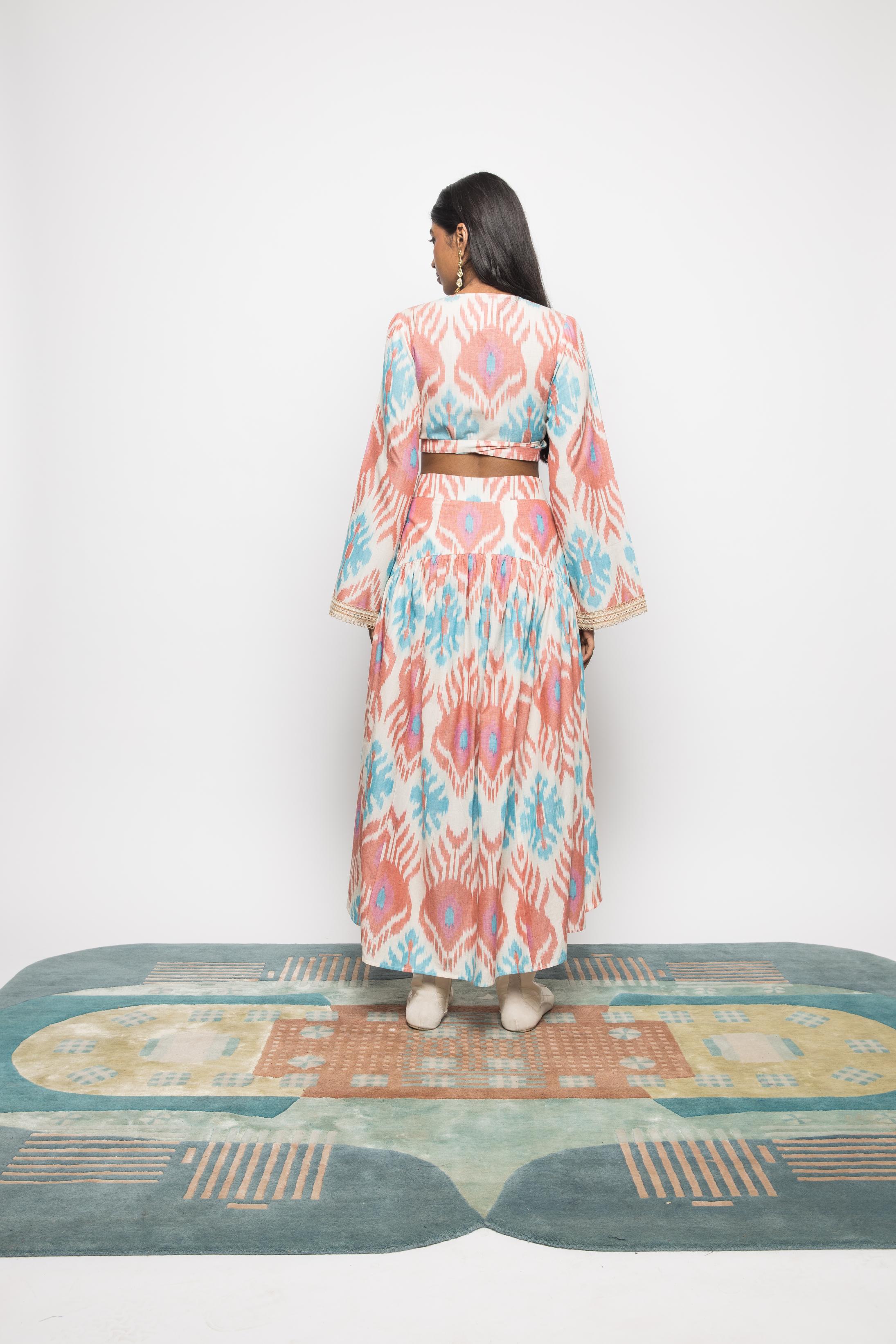 Wrap & Tie Top by anushé pirani with at Kamakhyaa India for sustainable fashion