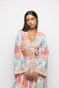 Wrap & Tie Top by anushé pirani with at Kamakhyaa India for sustainable fashion