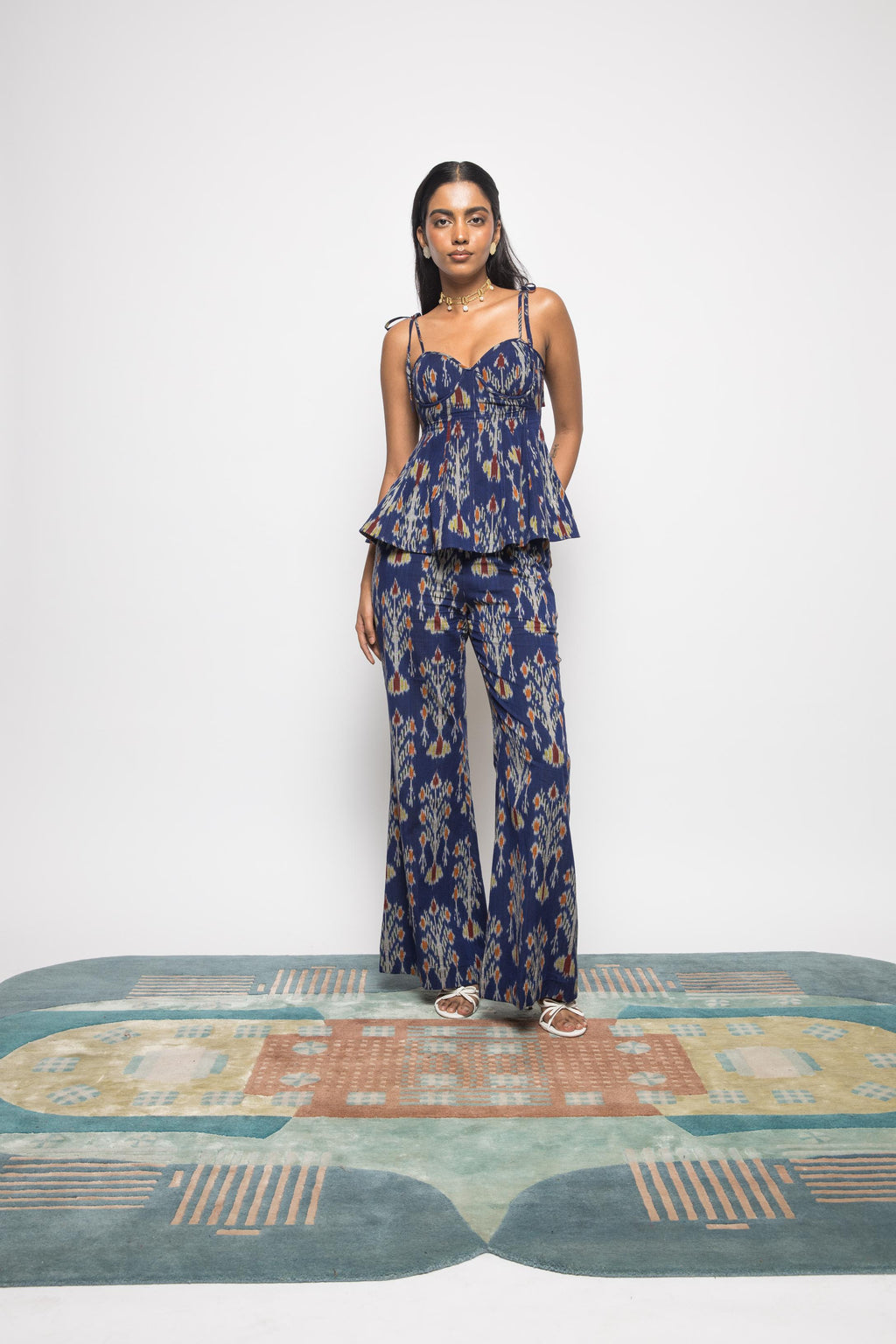 Kick & Flare Pants by anushé pirani with Pants, Womenswear at Kamakhyaa India for sustainable fashion