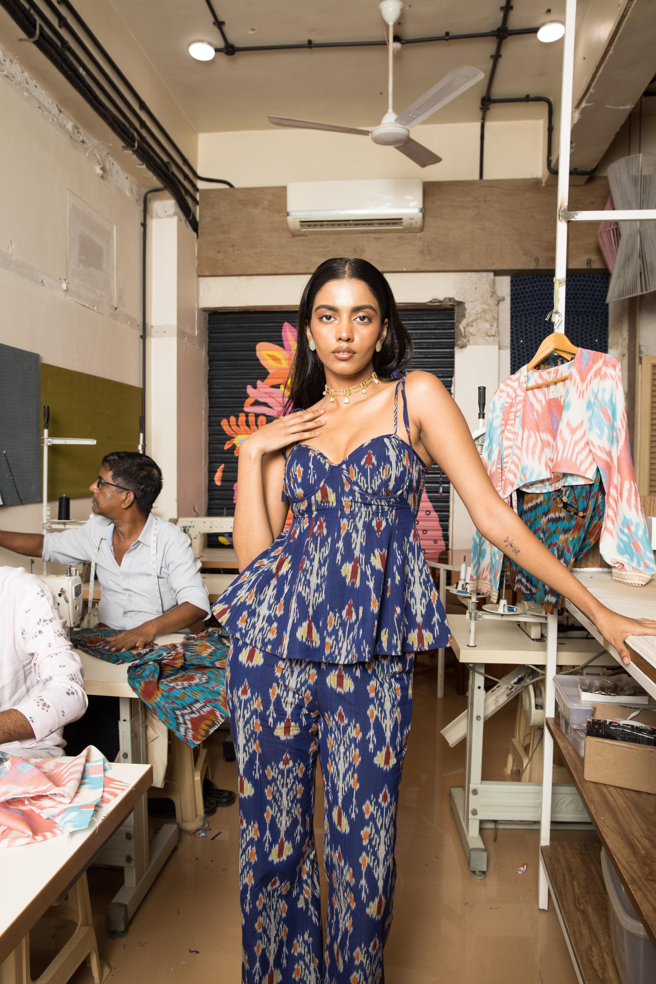 Kick & Flare Pants by anushé pirani with Pants, Womenswear at Kamakhyaa India for sustainable fashion