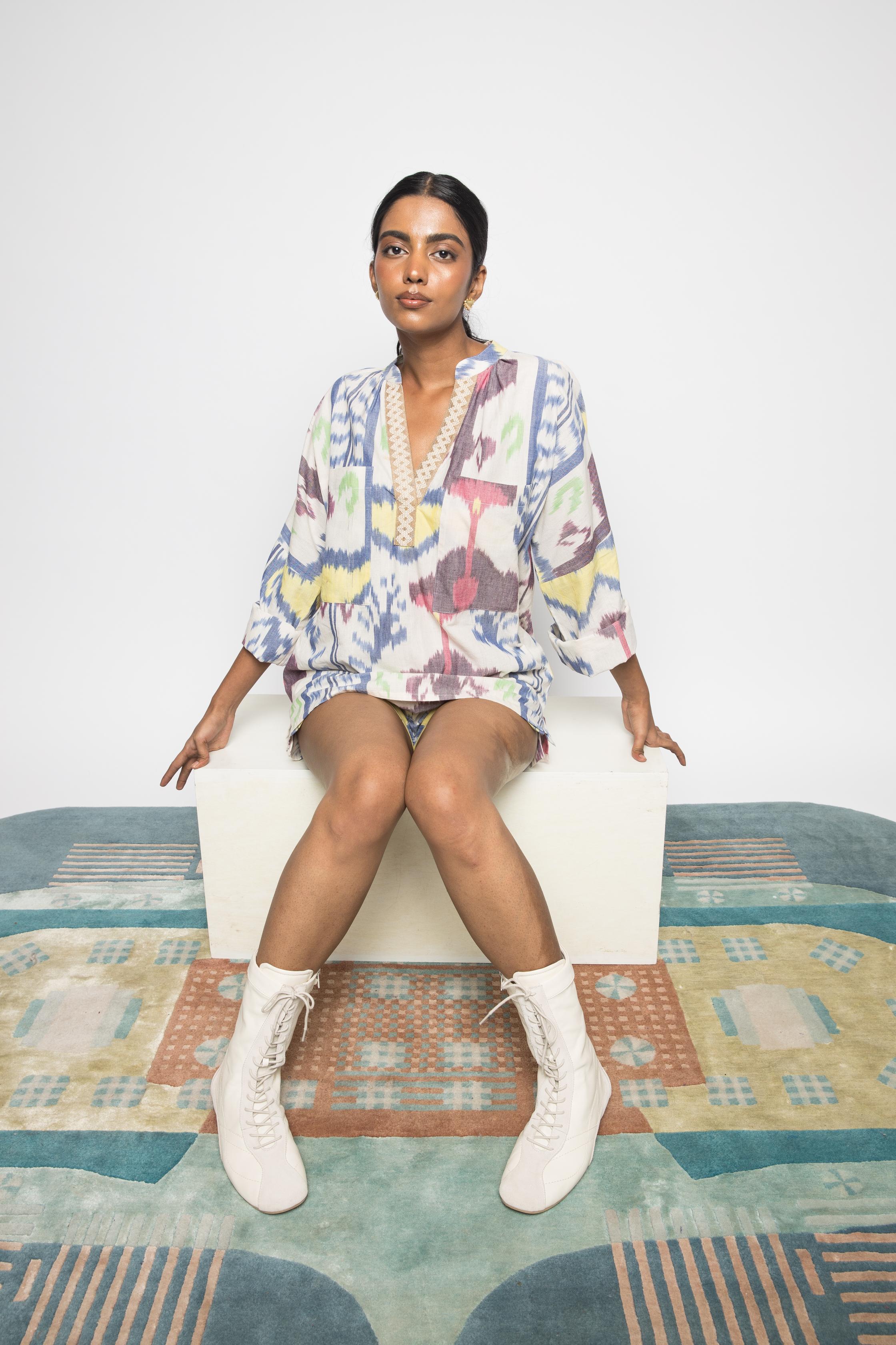 All Things Oversized Shirt by anushé pirani with Tops & Shirts, Womenswear at Kamakhyaa India for sustainable fashion