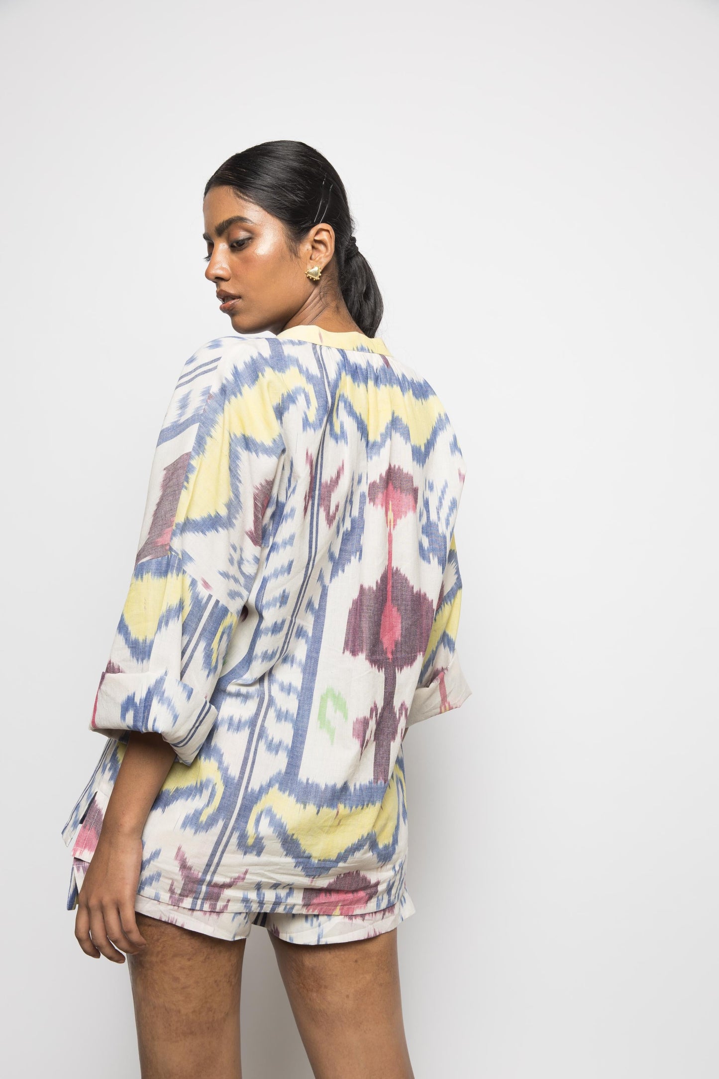 All Things Oversized Shirt by Anushé Pirani with Fresh Ink by Anushe Pirani at Kamakhyaa for sustainable fashion