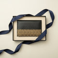 Sustainable Vegan Leather Passport Holder - Black by Green Hermitage with Accents & Accessories, Corporate Products & Travel Accessories by Green Hermitage at Kamakhyaa for sustainable fashion