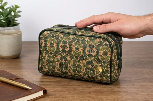 Travel Utility Kit - Green by Green Hermitage with Accents & Accessories, Corporate Products & Travel Accessories by Green Hermitage at Kamakhyaa for sustainable fashion