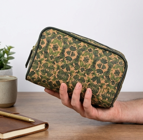 Travel Utility Kit - Green by Green Hermitage with Accents & Accessories, Corporate Products & Travel Accessories by Green Hermitage at Kamakhyaa for sustainable fashion
