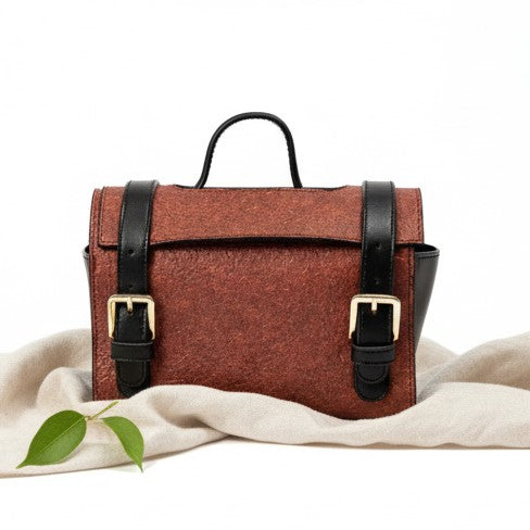 Travel Utility Kit - Madder Red & Black by Green Hermitage with Accents & Accessories, Corporate Products & Travel Accessories by Green Hermitage at Kamakhyaa for sustainable fashion
