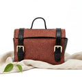Travel Utility Kit - Madder Red & Black by Green Hermitage with Accents & Accessories, Corporate Products & Travel Accessories by Green Hermitage at Kamakhyaa for sustainable fashion