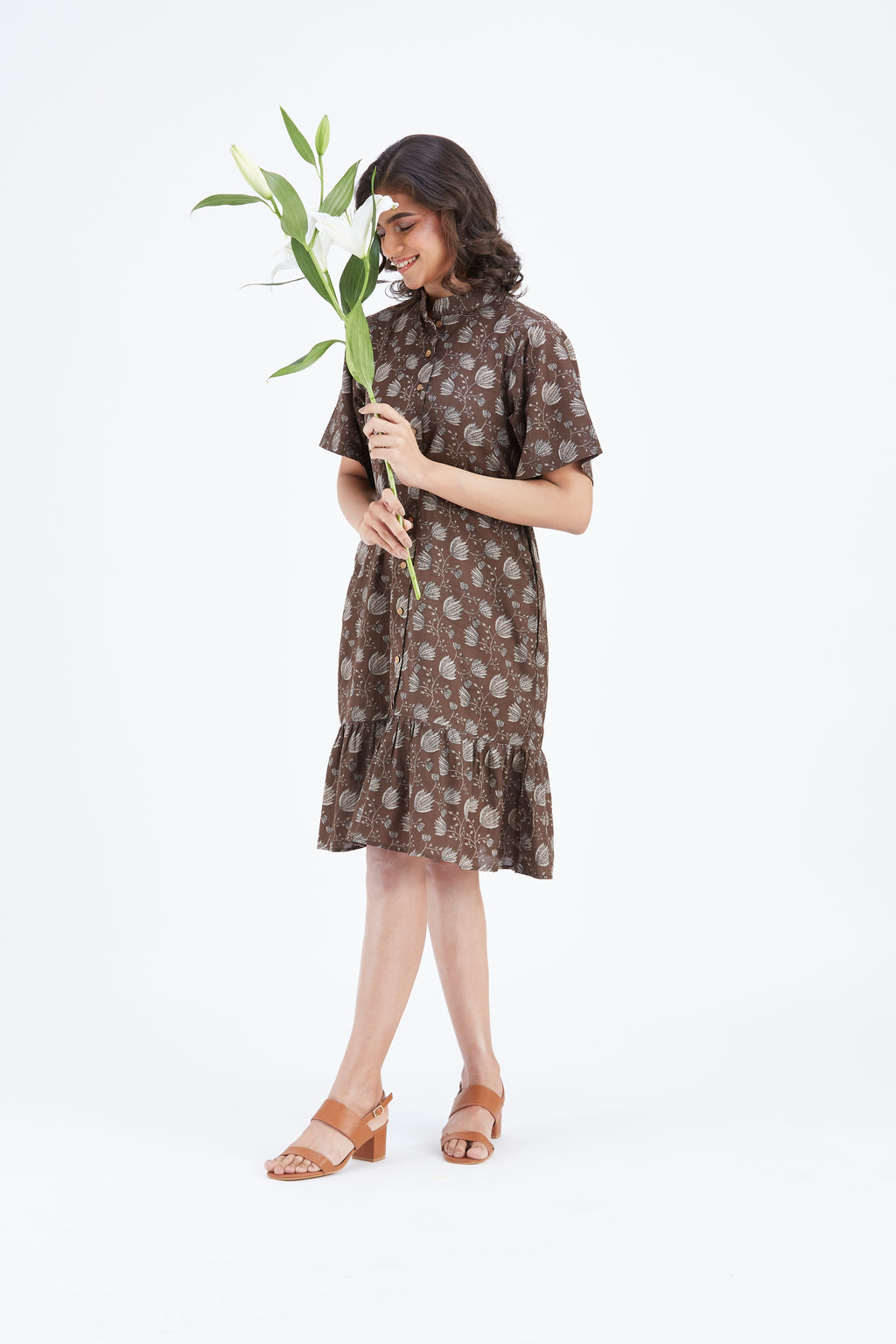 Oria dress by Hasttvam with Ete by Hasttvam at Kamakhyaa for sustainable fashion